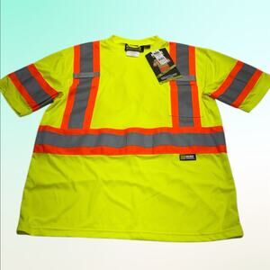 HOLMES WORKWEAR Men’s XL HI-VIS Shirt